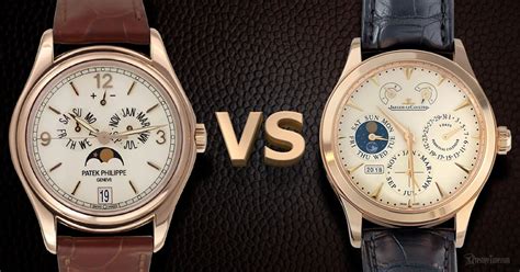 patek vs jaeger Lecoultre